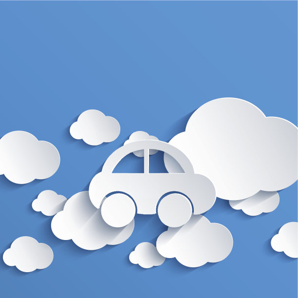 向量现代云设计背景。图片下载