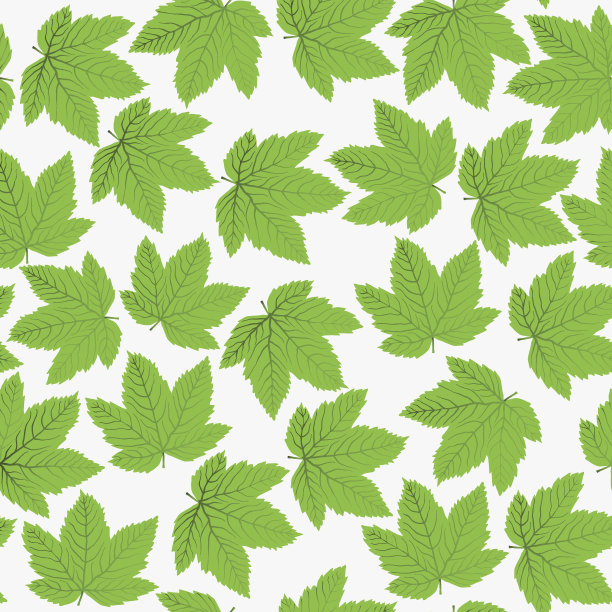 无缝模式树叶图片下载