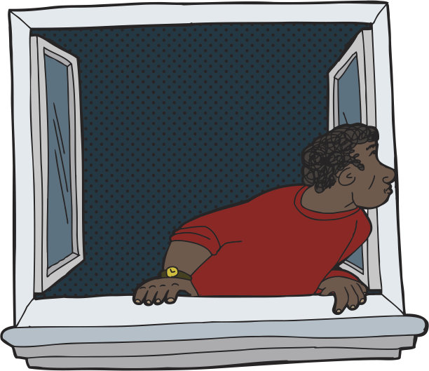 眺望远方的独立男人图片下载