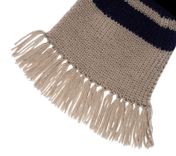冬季羊毛针织围巾。图片下载