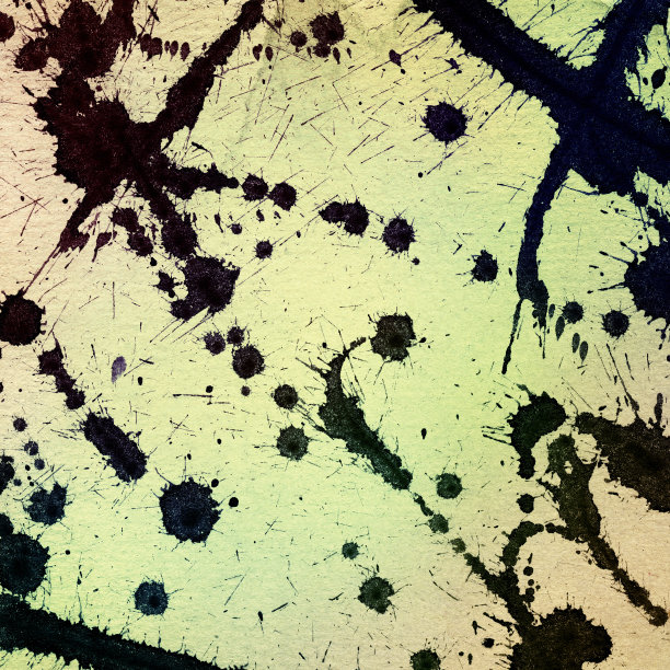 抽象的垃圾墨溅在纸张背景上图片下载