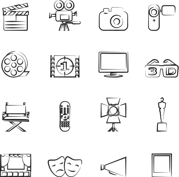 影片图标大纲集图片下载