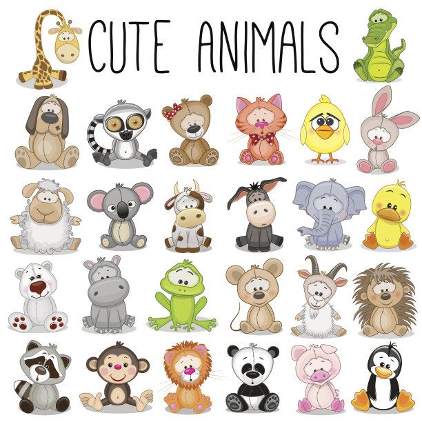 动物矢量图素材ID：141797968