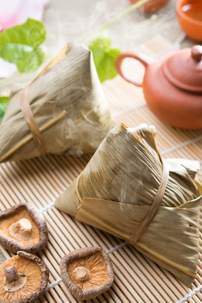 中国节日美食粽子素材图片