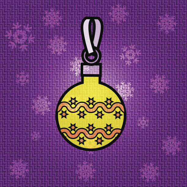 向量的圣诞球图片下载