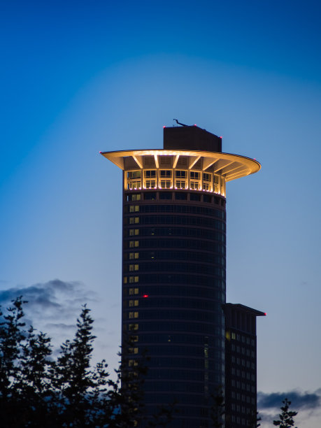 德国法兰克福的摩天大楼图片下载