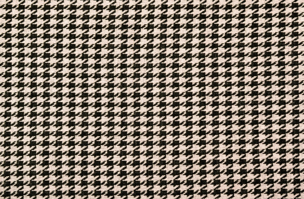 黑色和粉红色的犬牙花纹。图片下载