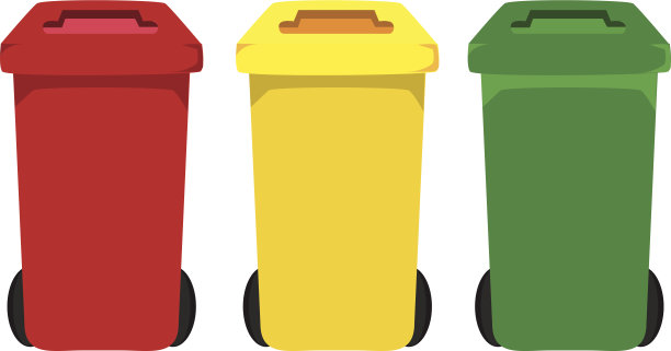 垃圾桶向量图片下载