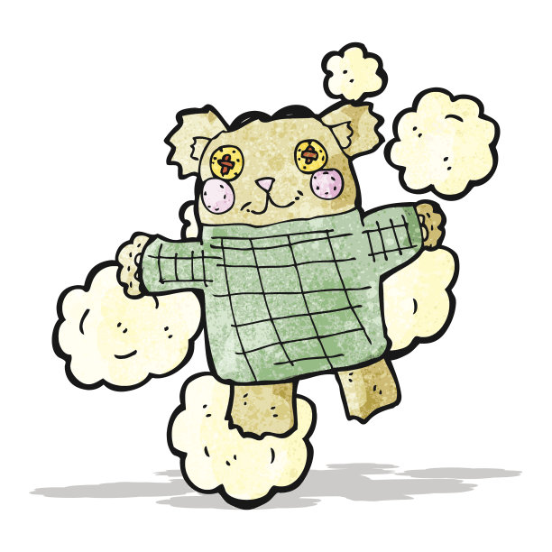 旧泰迪熊卡通图片下载