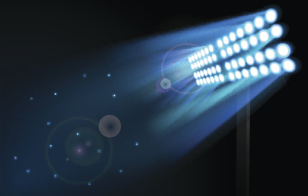 聚光灯闪耀的背景图片下载