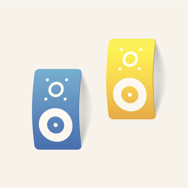 写实设计元素:大音乐喇叭图片下载