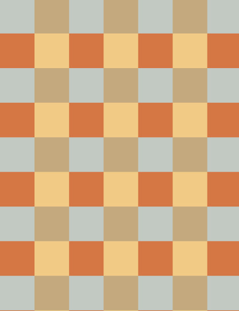 无缝经典棕色格子图案图片下载