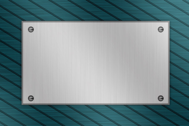 蓝色钢板纹理图片下载