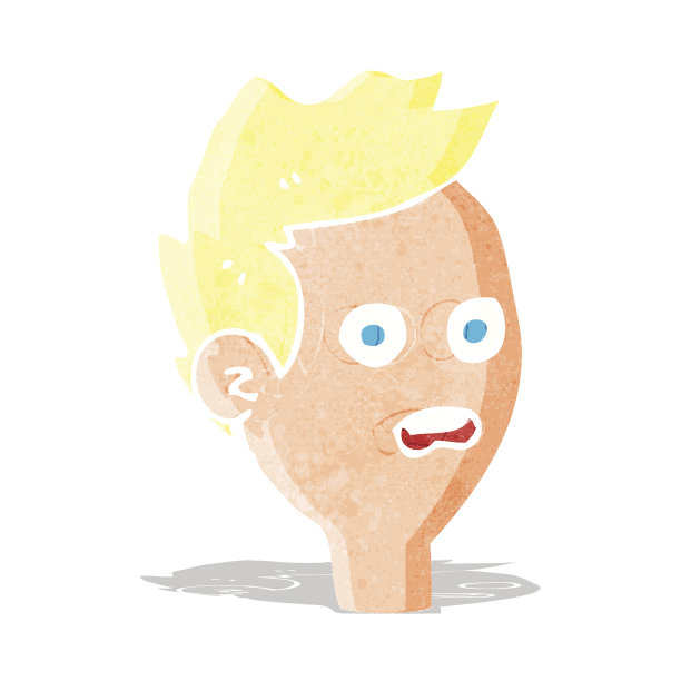 卡通震惊的人图片下载