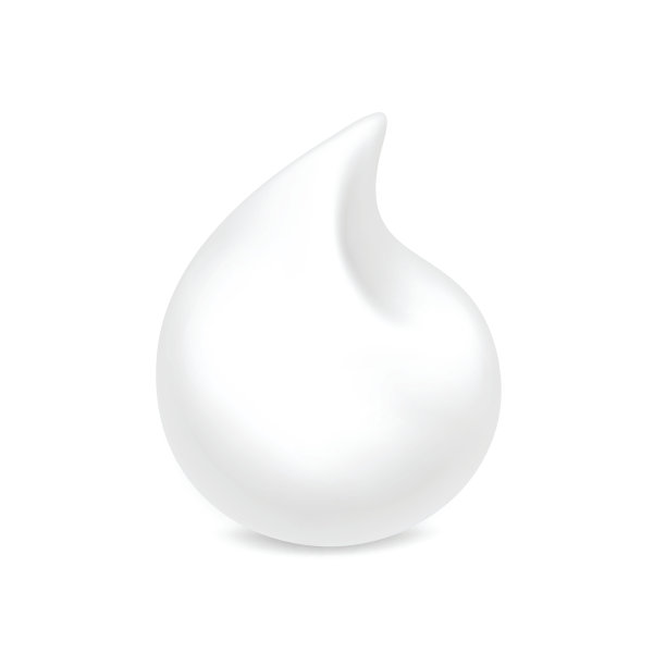 向量白色泡沫霜摩丝肥皂洗液孤立的背景图片下载