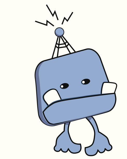 蓝色的怪物图片下载