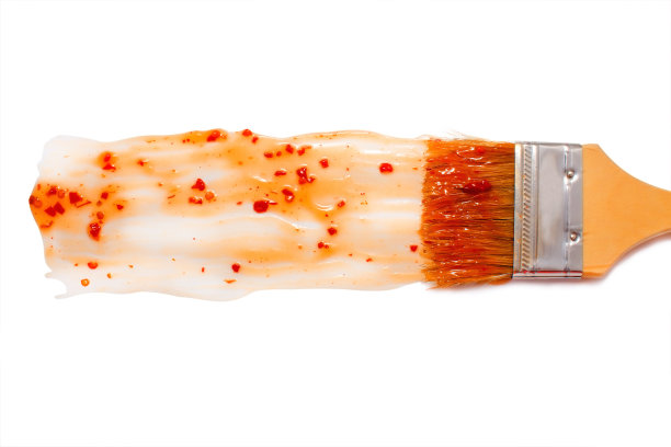 刷上油漆，涂上糖醋汁图片下载