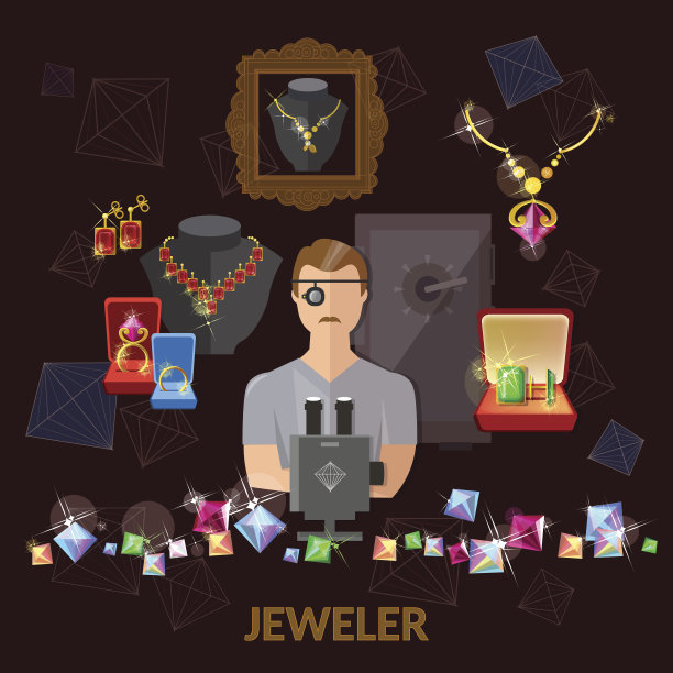 珠宝商珠宝宝石行业珠宝图片下载