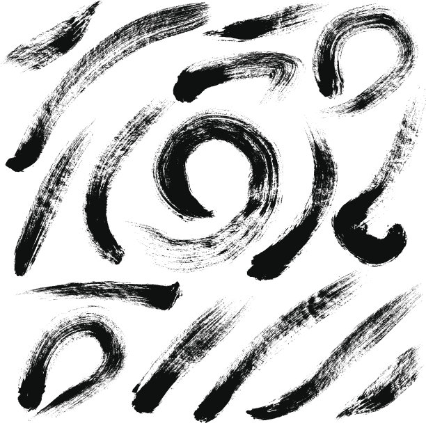 画笔描边图片下载