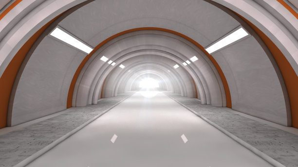 未来的隧道图片下载