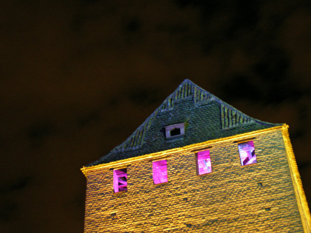 “小法国”的斯特拉斯堡塔顶图片下载