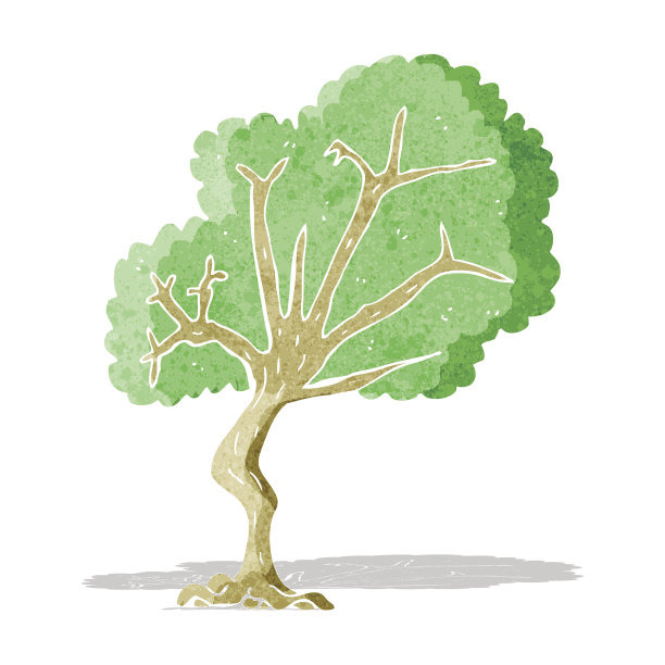 卡通树图片下载