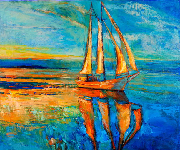 帆的船图片下载