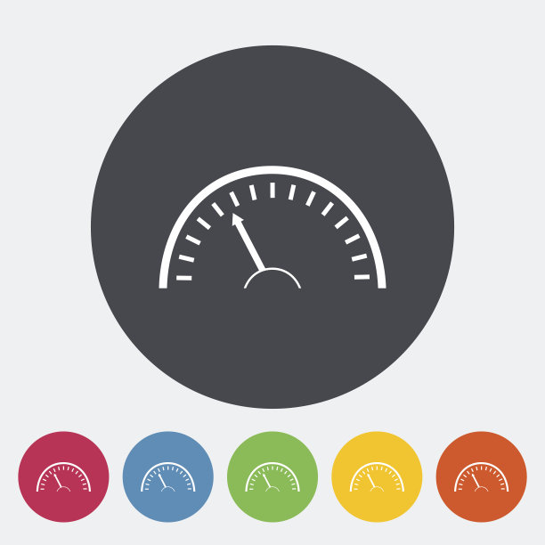速度计图标。图片下载