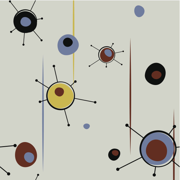 矢量抽象无缝背景图片下载