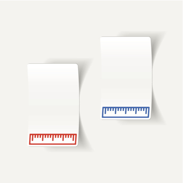 写实设计元素:标尺图片下载