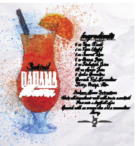 巴哈马妈妈鸡尾酒图片下载