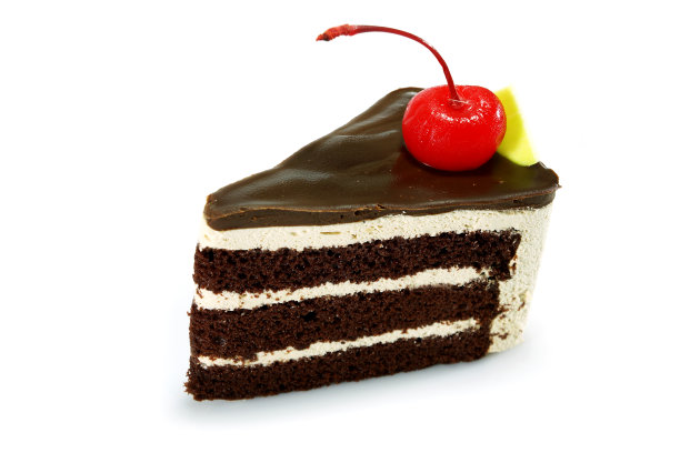 红樱桃巧克力蛋糕图片下载