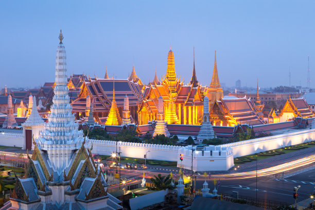 翡翠佛寺或玉基寺素材图片