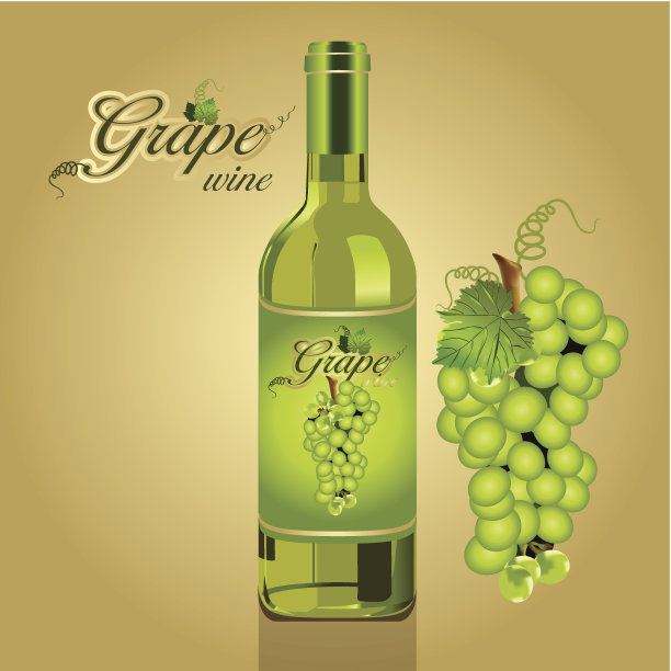 葡萄酒的葡萄包装图片下载