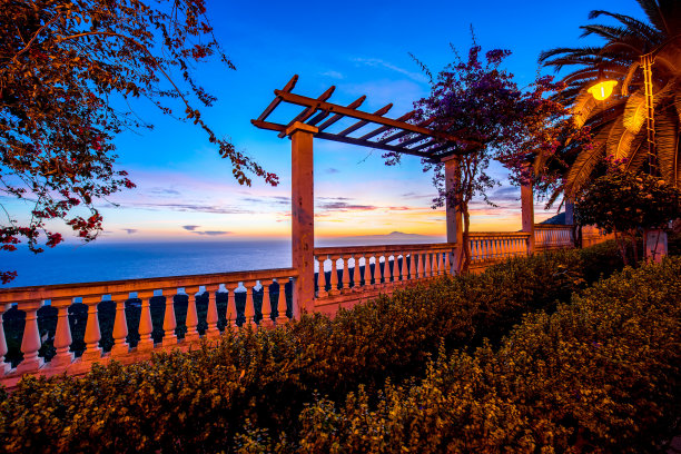 拉帕尔马岛东海岸的花园图片下载