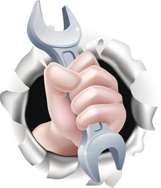 扳手手概念素材图片