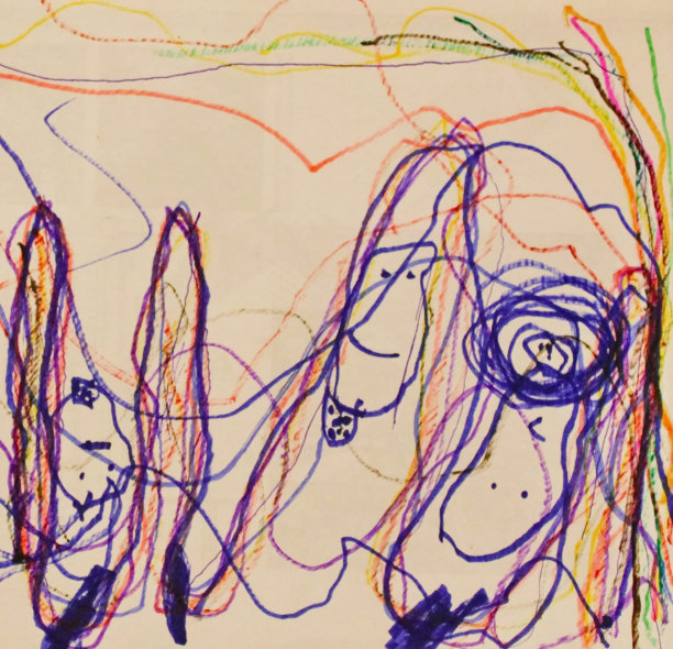 抽象的画素材图片