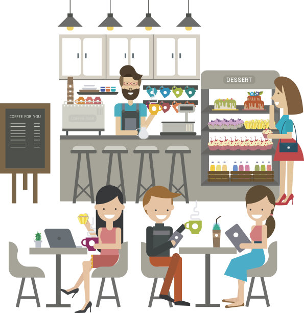 咖啡店图片下载