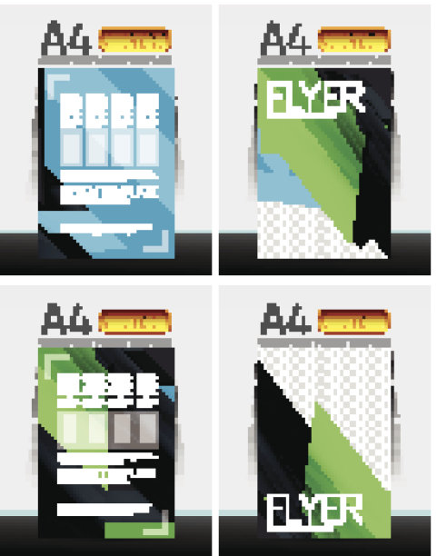 摘要传单-宣传册模板集图片下载