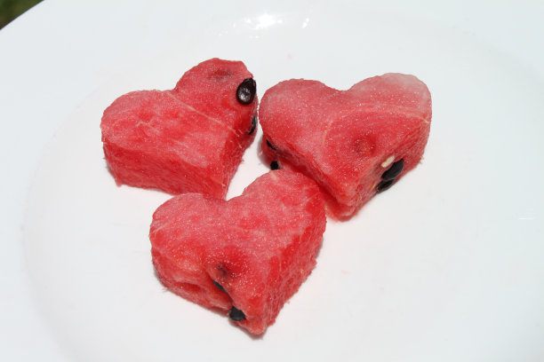 西瓜的心图片下载