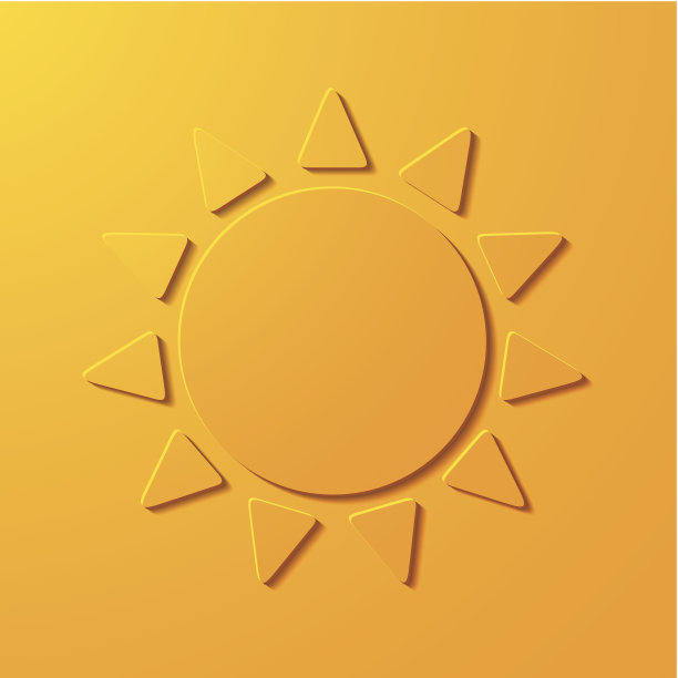 夏天太阳图标图片下载