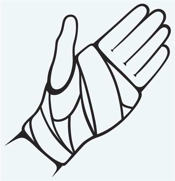 手绑弹性绷带图片下载