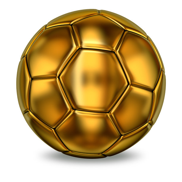 金色的足球球图片下载