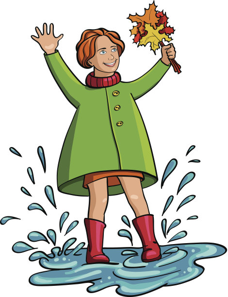 快乐的秋天。图片下载