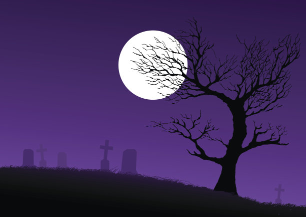 万圣节矢量图素材ID：142066924