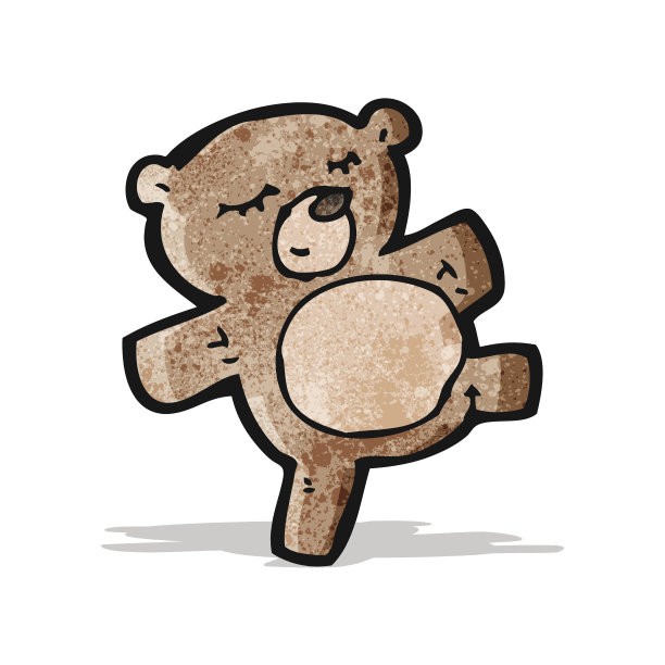 卡通的泰迪熊图片下载