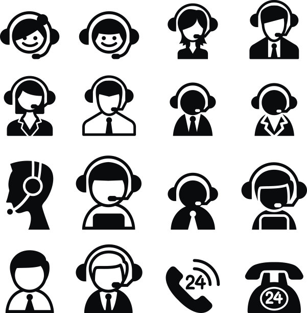 客户服务图标图片下载