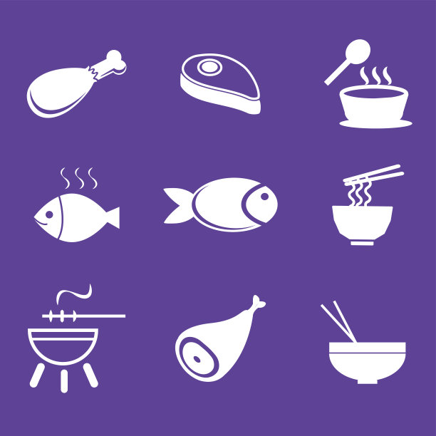 食物图标——向量图片下载