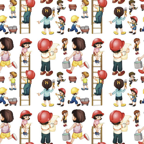 无缝的工人图片下载