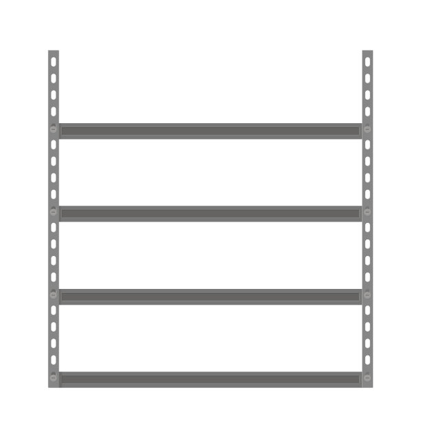 空金属储物架图片下载